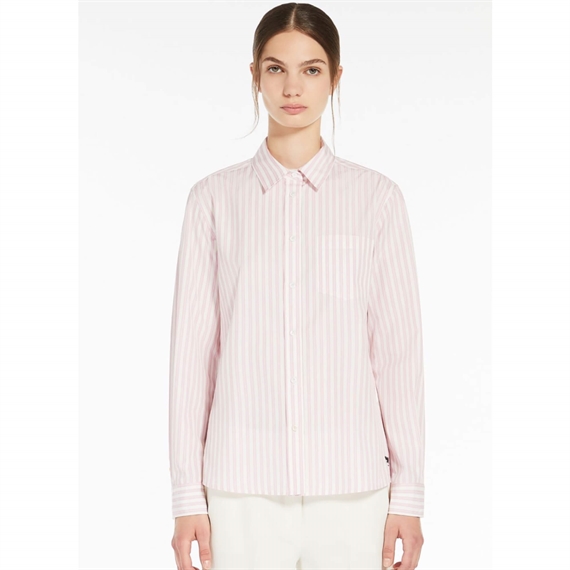 Weekend Max Mara Bahamas Skjorte, Pink Distanced Line